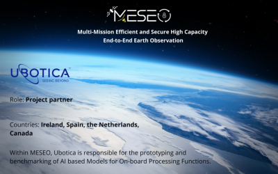 Ubotica Awarded Horizon Europe Funding as part of the MESEO Project to Revolutionise Earth Observation Systems with On-Board AI