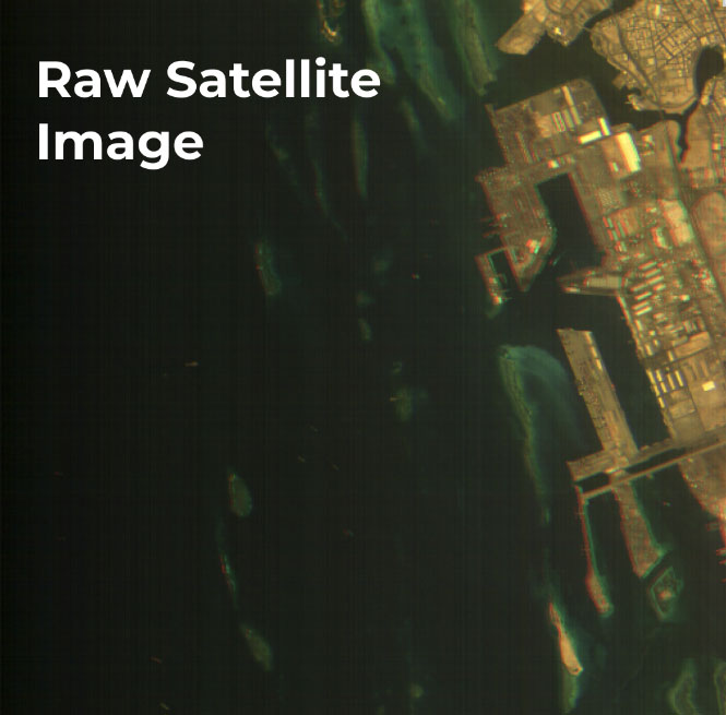 Raw Satellite Image
