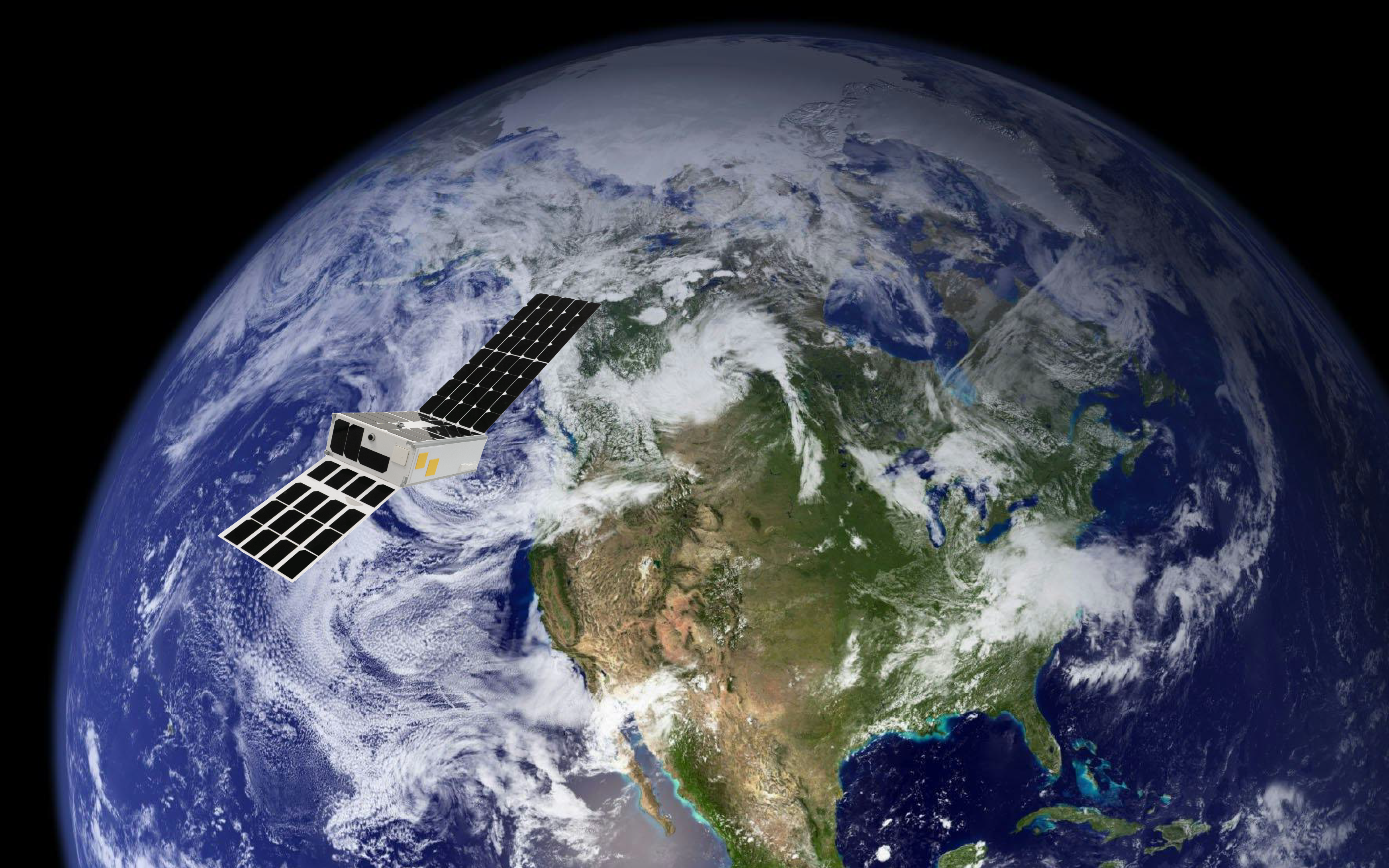 IMAGE OF COGNISAT 6 ON EARTH